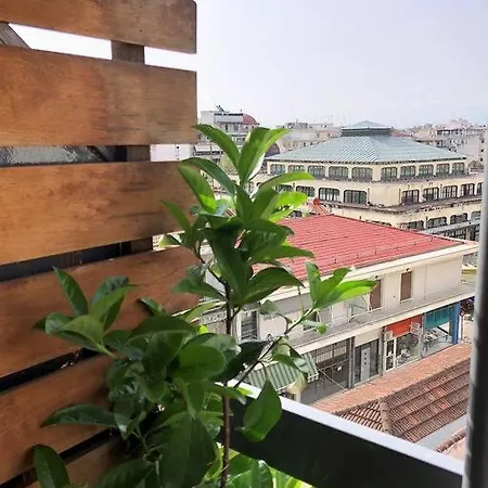 Renovated Flat With Panoramic Balcony Apartment Karditsa